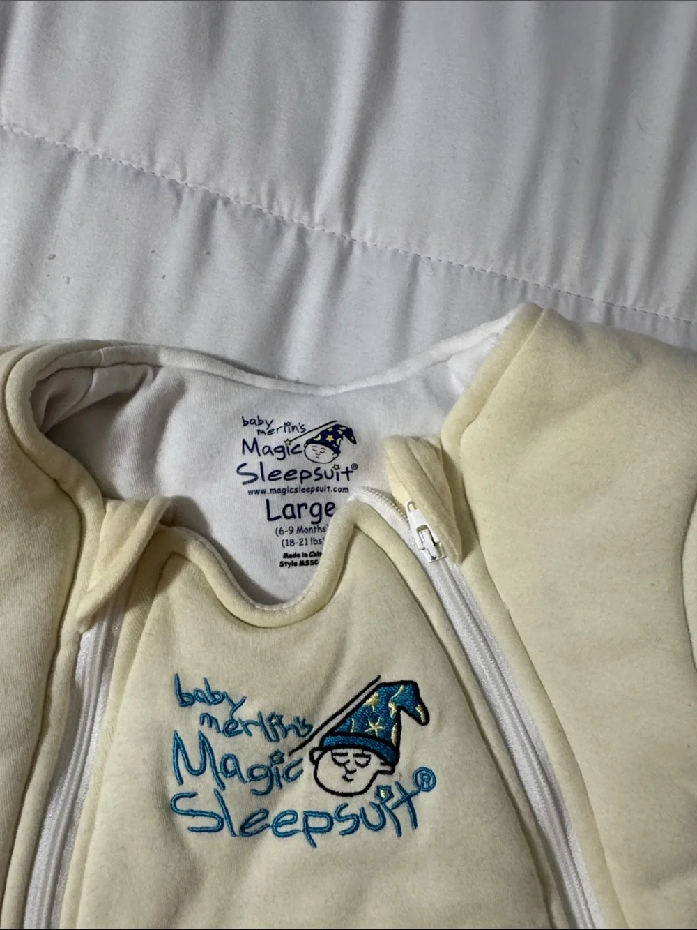 Baby Merlin’S Magic Sleepsuit size large